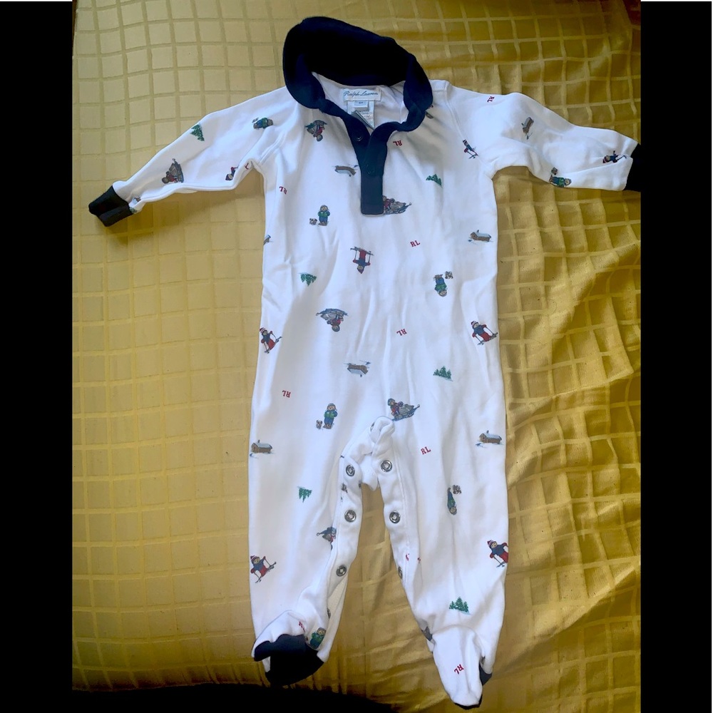 6 mos Ralph Lauren onesie